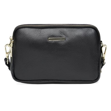 Жіноча шкіряна сумка Borsa Leather K11906-black
