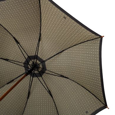 Зонт-трость мужской полуавтомат с большим куполом ZEST (ЗЕСТ) Z41652-8-1 Черный