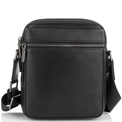 Чоловіча сумка через плече чорна Tiding Bag SM8-2156A Чорний