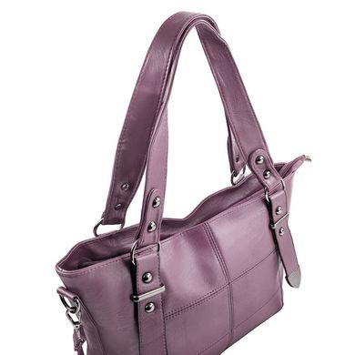Женская сумка из качественного кожезаменителя VALIRIA FASHION (ВАЛИРИЯ ФЭШН) DET1846-29 Фиолетовый