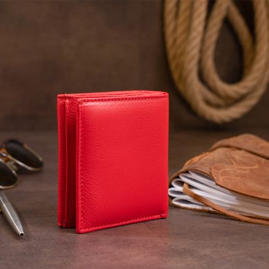 Компактный кошелек женский ST Leather 19259 Красный