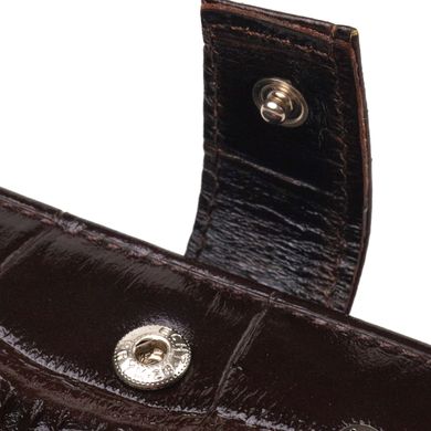 Надежный мужской кошелек из натуральной фактурной кожи CANPELLINI 21516 Коричневый