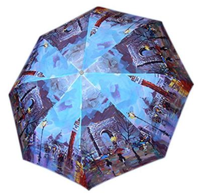 Оригинальный женский зонт полуавтомат ZEST Z246655-77, Фиолетовый