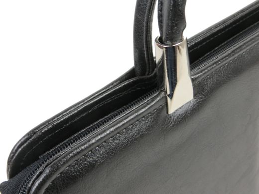 Деловой женский портфель из эко кожи JPB TE-89 черный