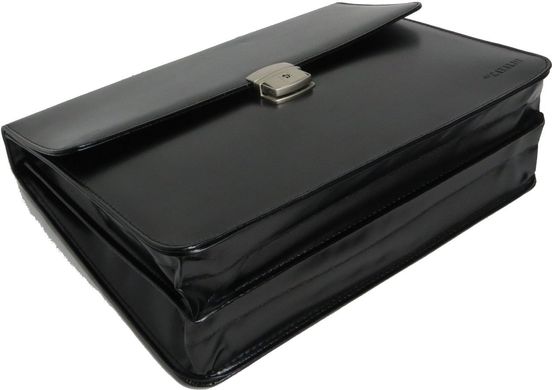 Портфель зі шкірозамінника 4U Cavaldi B020139-S чорний
