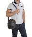 Мужская кожаная сумка-барсетка на плечо коричневая Tiding Bag M35-8852B Коричневый