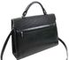Жіноча ділова сумка, портфель з еко шкіри Arwena чорна