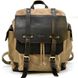 Міський рюкзак Урбан в комбінації тканина + шкіра RSc-6680-4lx TARWA кавовий з коричневим