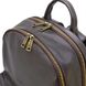 Кожаный мужской городской рюкзак TARWA GC-7273-3md Коричневый