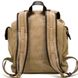 Городской рюкзак Урбан в комбинации ткань+кожа RSc-6680-4lx TARWA кофейный с коричневым