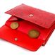 Превосходный кошелек для женщин среднего размера из натуральной кожи с тиснением под рептилию CANPELLINI 21818 Красный