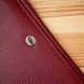 Стильный кожаный кошелек для женщин ST Leather 19380 Темно-красный