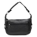 Женская кожаная сумка Borsa Leather K1131-black фото