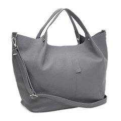 Женская кожаная сумка Ricco Grande 1l575gr-grey