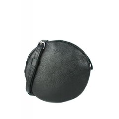 Женская кожаная мини-сумка Bubble черная флотар Blanknote TW-Babl-black-flo