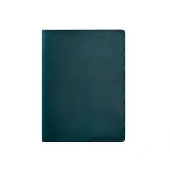 Натуральная кожаная обложка для блокнота 6.0 (софт-бук) зеленая Blanknote BN-SB-6-malachite