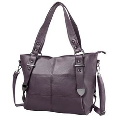 Женская сумка из качественного кожезаменителя VALIRIA FASHION (ВАЛИРИЯ ФЭШН) DET1846-29-1 Фиолетовый