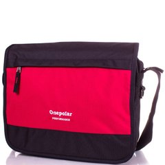 Мужская спортивная сумка ONEPOLAR (ВАНПОЛАР) W5004-red Красный