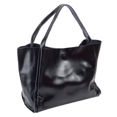 Женский кожаный шоппер Borsa Leather 10251-black
