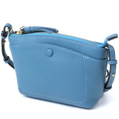 Компактна шкіряна жіноча сумка sale_14983 Бірюзовий
