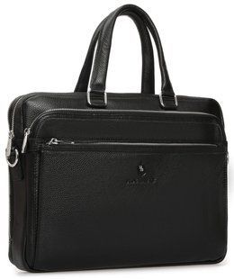 Мужская кожаная деловая сумка для документов Royal Bag RB-010A Коричневый