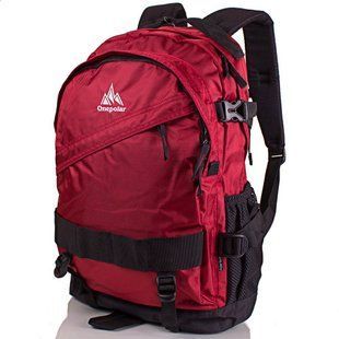 Мужской рюкзак ONEPOLAR (ВАНПОЛАР) W1302-red Красный