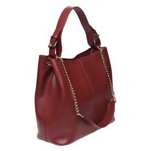 Женская сумка кожаная Ricco Grande 1L887-burgundy