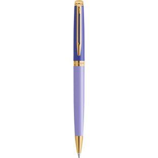 Ручка кулькова Waterman HEMISPHERE Colour Blocking Purple GT Золотистий 22 580