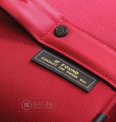 Большой качественный чемодан красного цвета CARLTON 072J478;73, Красный