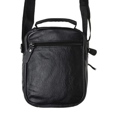 Мужская кожаная сумка через плечо Keizer K18016-black