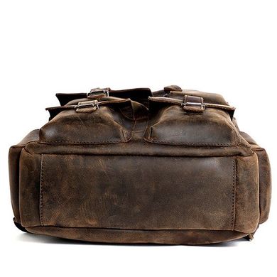 Рюкзак дорожный Vintage 14709 кожаный Коньячный