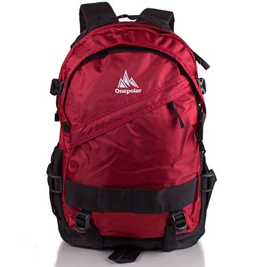 Мужской рюкзак ONEPOLAR (ВАНПОЛАР) W1302-red Красный