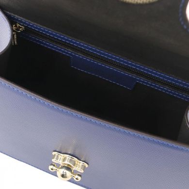 TL142078 TL Bag - шкіряна жіноча сумочка, колір: Темно-синій