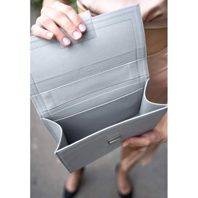 Женская кожаная сумка Kelly серая Blanknote TW-Kelly-grey