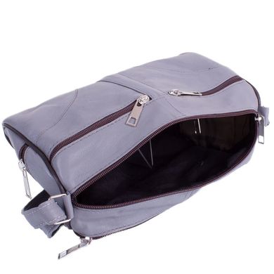 Жіноча шкіряна сумка TUNONA (ТУНОНА) SK2401-29 Сірий