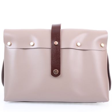Женская дизайнерская кожаная сумка GALA GURIANOFF (ГАЛА ГУРЬЯНОВ) GG1252-12 Бежевый