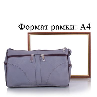 Жіноча шкіряна сумка TUNONA (ТУНОНА) SK2401-29 Сірий