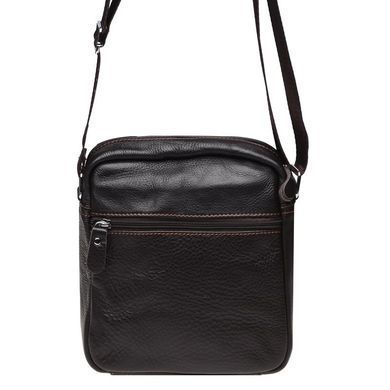 Чоловіча шкіряна сумка через плече Borsa Leather K11027-d.brown