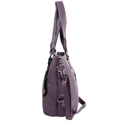 Женская сумка из качественного кожезаменителя VALIRIA FASHION (ВАЛИРИЯ ФЭШН) DET1846-29-1 Фиолетовый