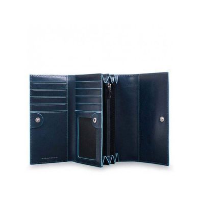 Женское портмоне Piquadro BL SQUARE/N.Blue Blue Square (B2) Синий PD4529B2R_BLU2