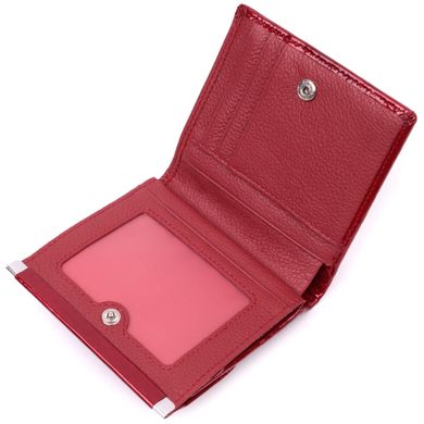 Лакований жіночий гаманець з натуральної шкіри Vintage sale_15042 Червоний
