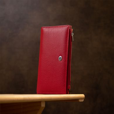 Жіночий шкіряний гаманець ST Leather 19381 Червоний