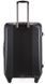 Містка пластикова валіза чорного кольору WITTCHEN 56-3-513-1, Чорний
