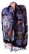 Темный женский бархатный шарф ETERNO ES0206-6-5, Черный
