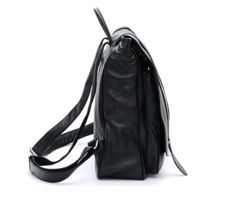 Рюкзак кожаный TIDING BAG T3057 Черный