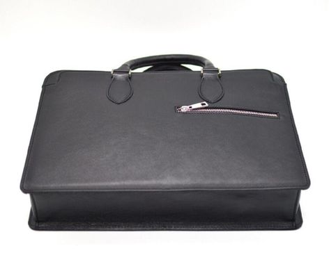 Кожаный деловой портфель TA-4864-4lx TARWA Черный