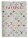 Шкіряна обкладинка для паспорта Leather Collection, Білий