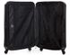 Вместительный пластиковый чемодан черного цвета WITTCHEN 56-3-513-1, Черный