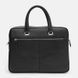 Мужская кожаная сумка Borsa Leather K18820-1bl-black