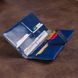 Бумажник унисекс из кожи алькор SHVIGEL 16201 Синий